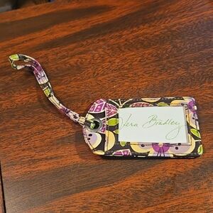 Vera Bradley Multicolor Patterned Luggage Tag